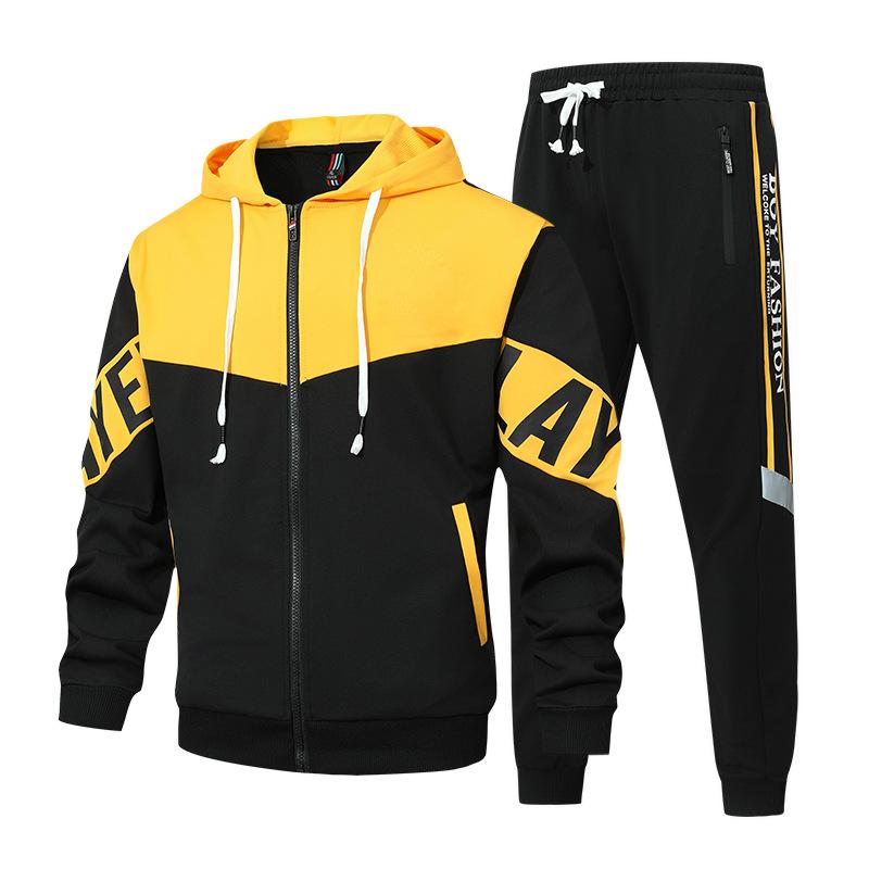 Leisure Sports Suit Cardigan Hooded Sweatshirt Top