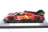 BURAGO 1/43 Scale Ferrari Diecast Car, Ferrari 499P #51, 2023 Le Mans 24 Hours Winner, Signature Series [Parallel Import]