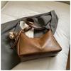 Large-capacity Retro Commuter Single-shoulder Underarm Bag, Fashionable Tote Bag, High-end Crossbody Bag Casually