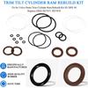 For Volvo Penta Trim Cylinder Ram Rebuild KIT SX DPS -M 3857471 3857470 FSM007 Boat Accessories