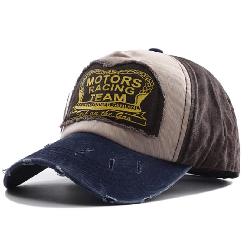 Fashion Letter Snapback Cotton Baseball Cap Men Women Hip Hop Fitted Fishing Cap Outdoor Autumn Summer Casual Hat