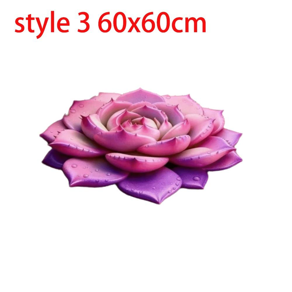 

Килимки з 3D квітами особливої форми, м які, добре вбирають вологу, прикрашають, протиковзкі, дверні килимки, ковдра