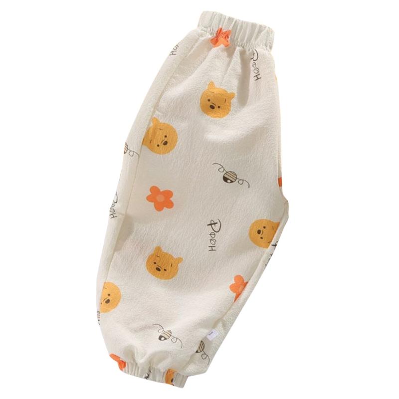 

Детские летние свободные брюки с фонариками для детей от 3 до 12 лет, штаны с защитой от комаров 90