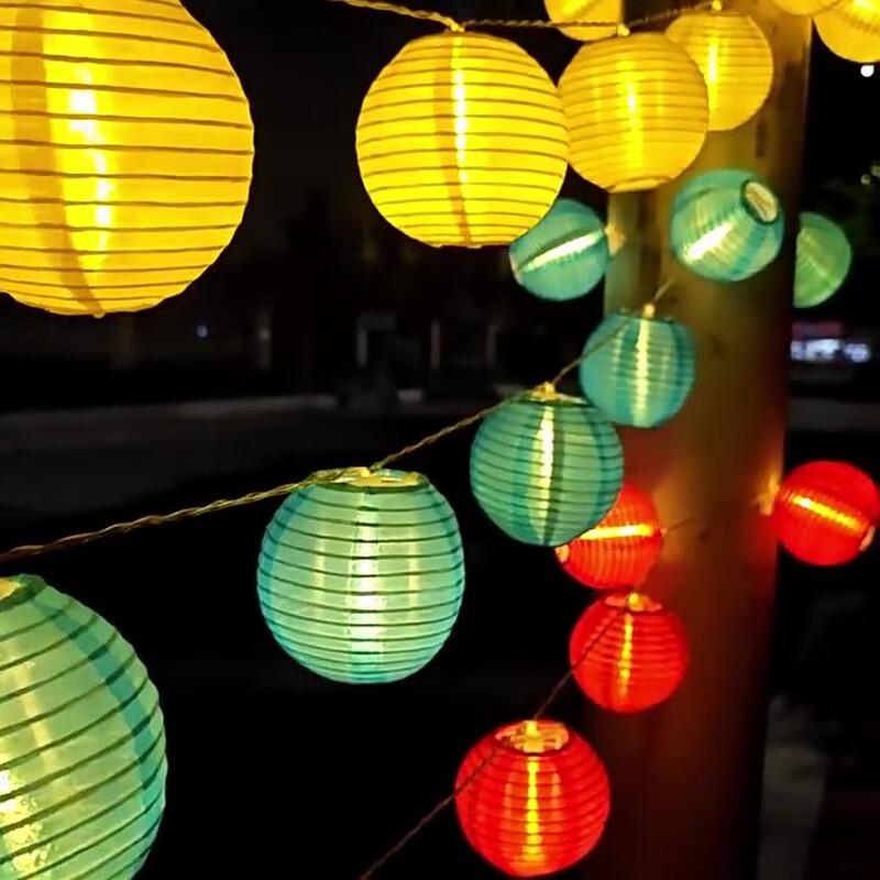 Kapa Bear USB Flower Lantern String Lights