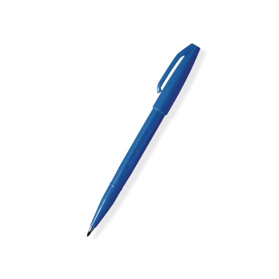 Of 2 of Each of 3 and Pentel Sign X2 Original Logo Sticker Included [Set 6, Colors Black, Red, Blue] Pen, Water-based Pen, XS520-AD X2, XS520-BD X2,