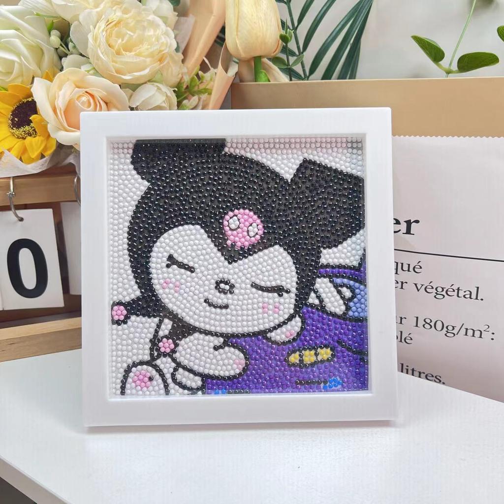 Children'S Diamond Painting Handmade Diy Masonry Painting Cartoon Diamond Sticker Bedroom Living Room Decorative Painting Photo Frame