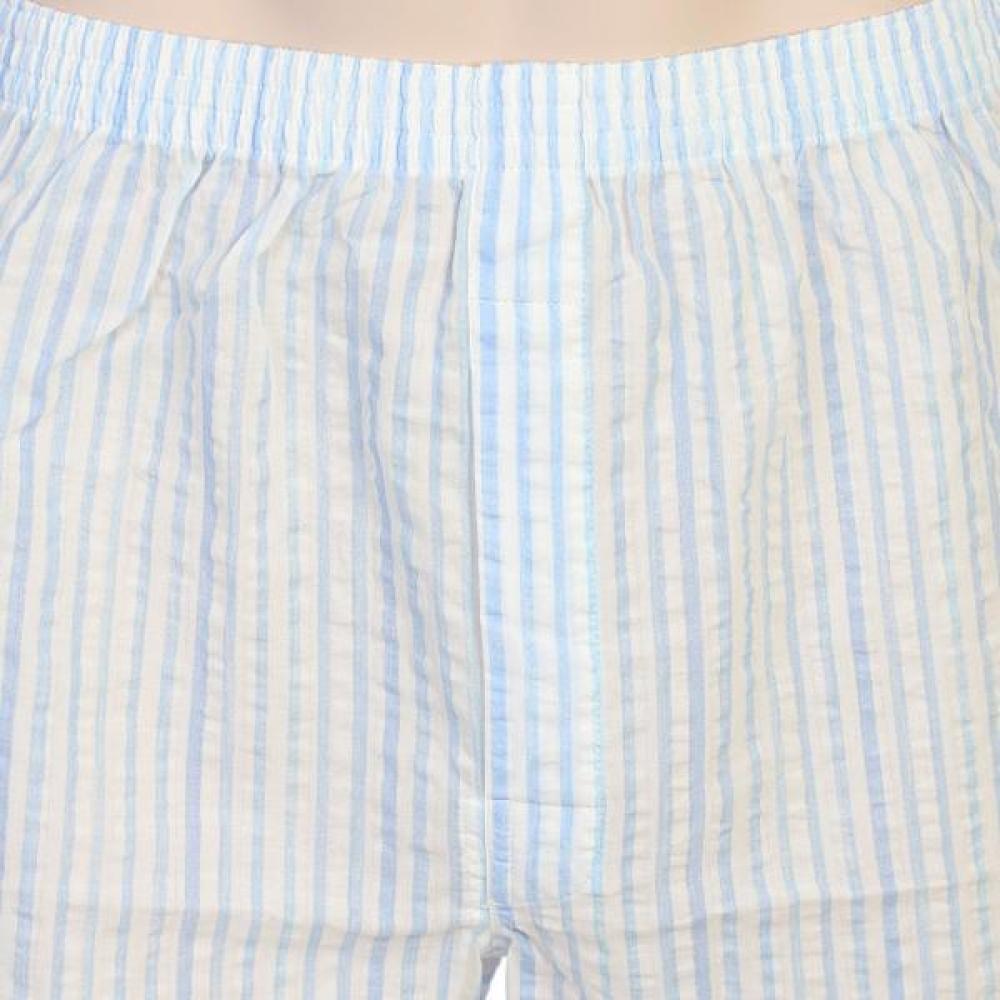 Barbara Men S Blue Stripe Trunk Pant Amt4623t