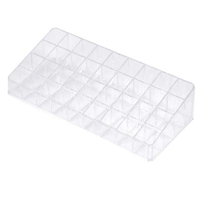 M-Modern-Cosmetic Display Box Lipstick Storage Box Multi-Space Transparent Lipstick Storage Box