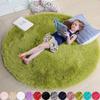 Fluffy Round Rug For Bedroomfuzzy Kids Room Carpet Shaggy Living Room Sofa Area Rug Soft Nursery Floor Mat Home Decor