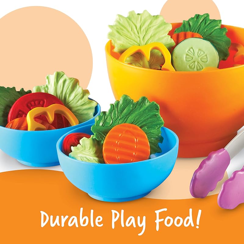 Learning Resources Play Kitchen Set: Let's Make Salad (38 pieces) LER9745-D (Authentic Product)