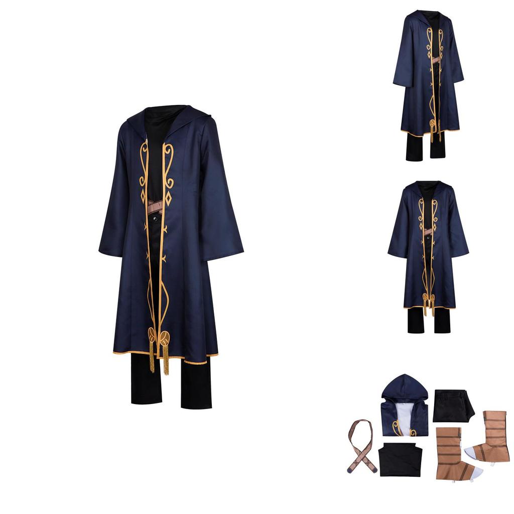 Travel To Another World Anime Character Role Playing Male Costume Set For Cosplay Events
