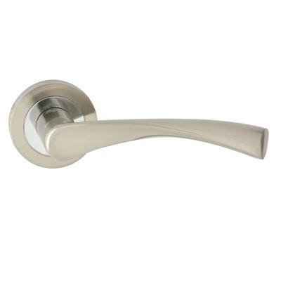 Domino Ballen-R M3 Brass Grafiatto Exterior Door Handle
