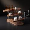 3-Tier Desk Shelf Organizer Compact Office Storage Rack Easy Access