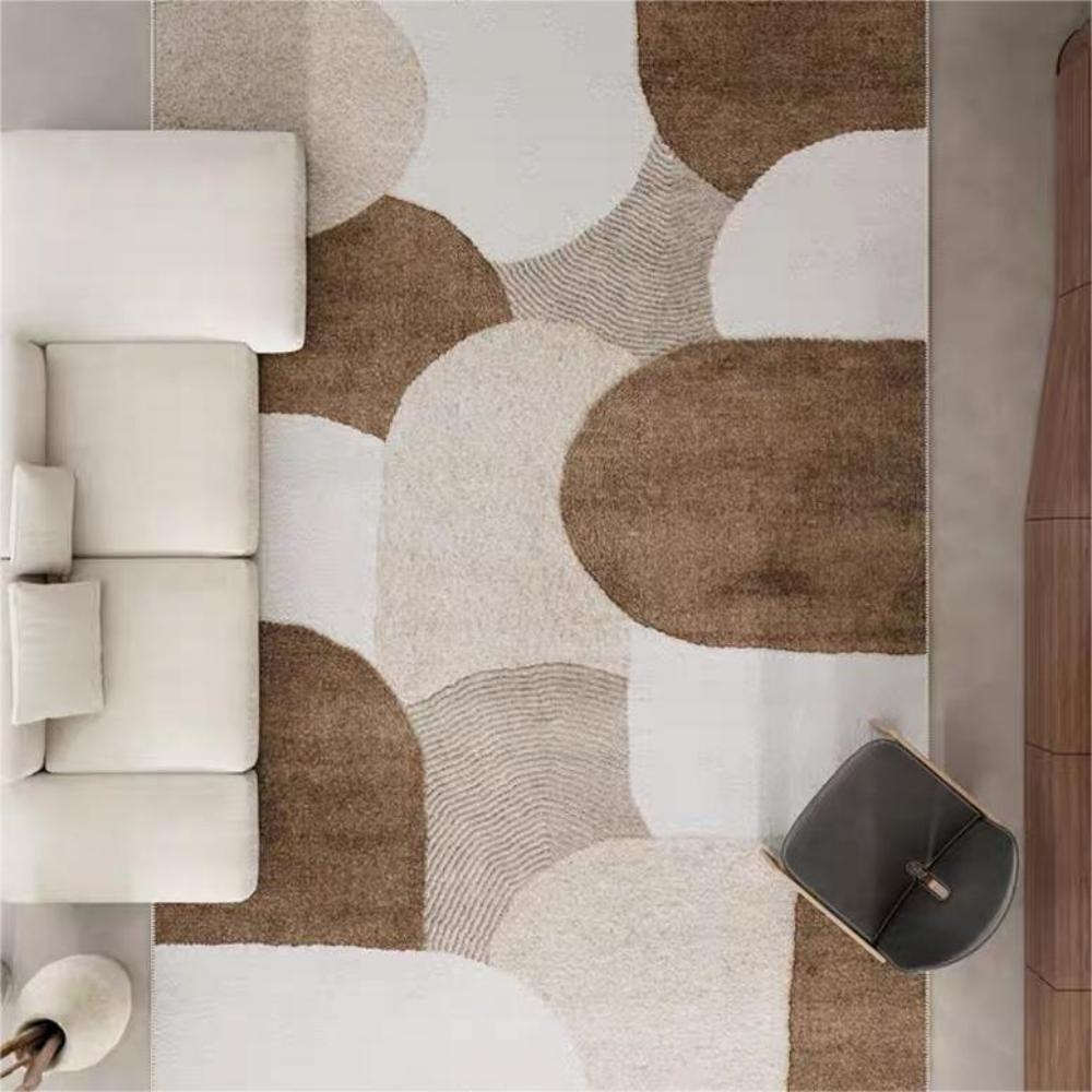 

MERAD Кристалл Ворс Ковер Гостиная Спальня Домашний Нескользящий Грязеустойчивый Ковер 1600mm x 2300mm