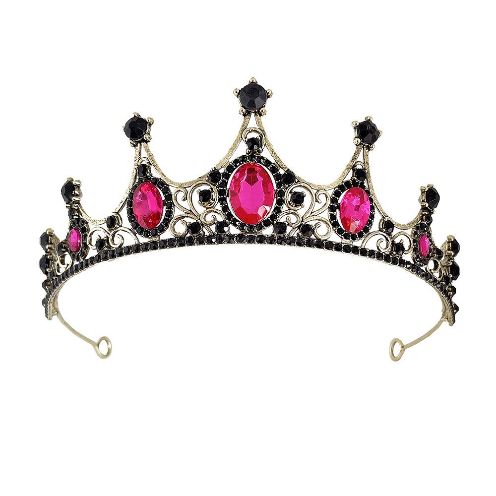 Brautkrone im koreanischen Stil Kristall Diamant Hochzeitsdiadem Geburtstagsdiadem Haarschmuck Kinderkrone Auftrittskopf