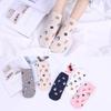 5 Pairs Anime Cartoon Socks Cosplay Cute Animal Invisible Boat Socks Anime Pattern Ladies Socks