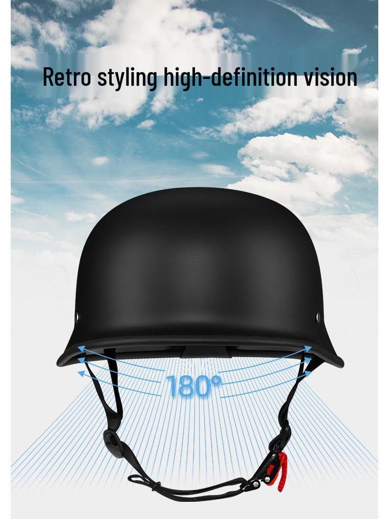 Unisex Half Motorcycle Helmet for Electric Vehicles - Model 307.