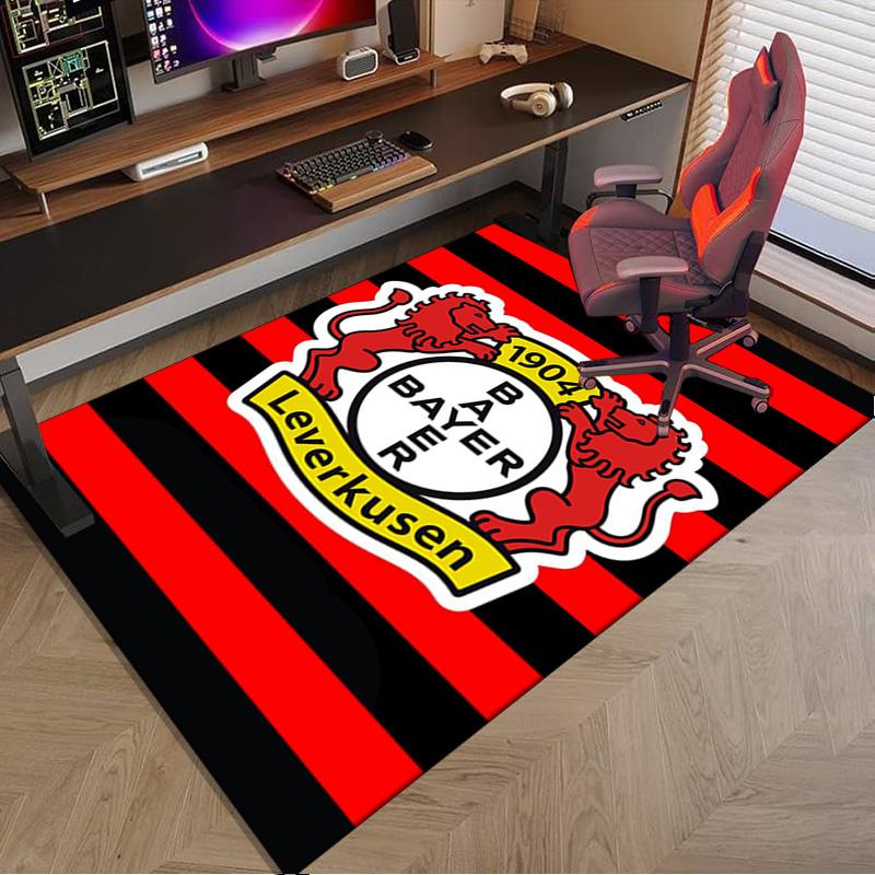 Football Club Emblem lion Carpet, Chair Rug,Rug for Office Bedroom living rooms, Doormat decor Fan Gift Christmas Gift