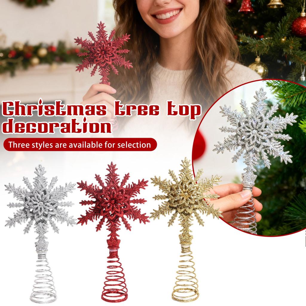 Christmas Tree Top Star Decoration Christmas Tree Decoration Hollowed-out Star Festival Decorative Item
