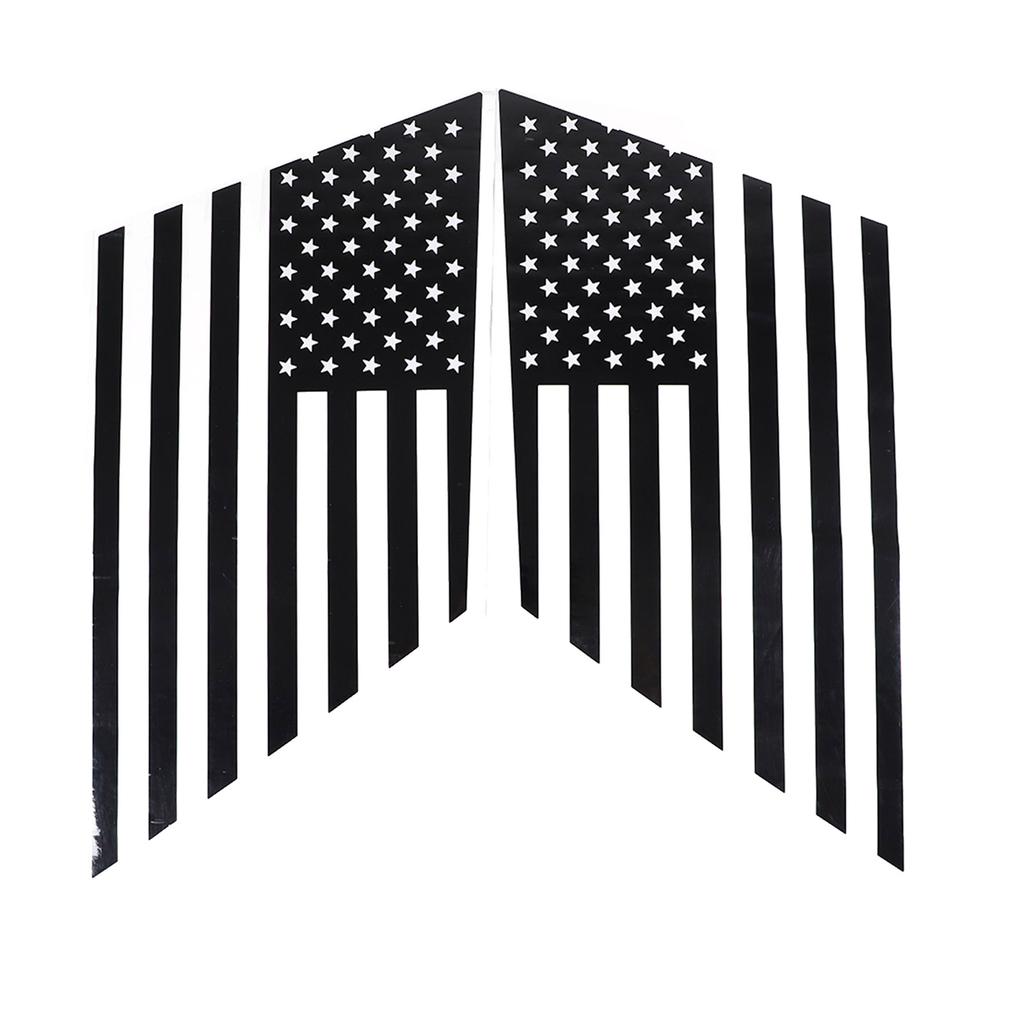 For Land Rover Range Rover Vogue L405 2013-2022 PVC Black Car Rear Side Window Glass Trim Sticker Car