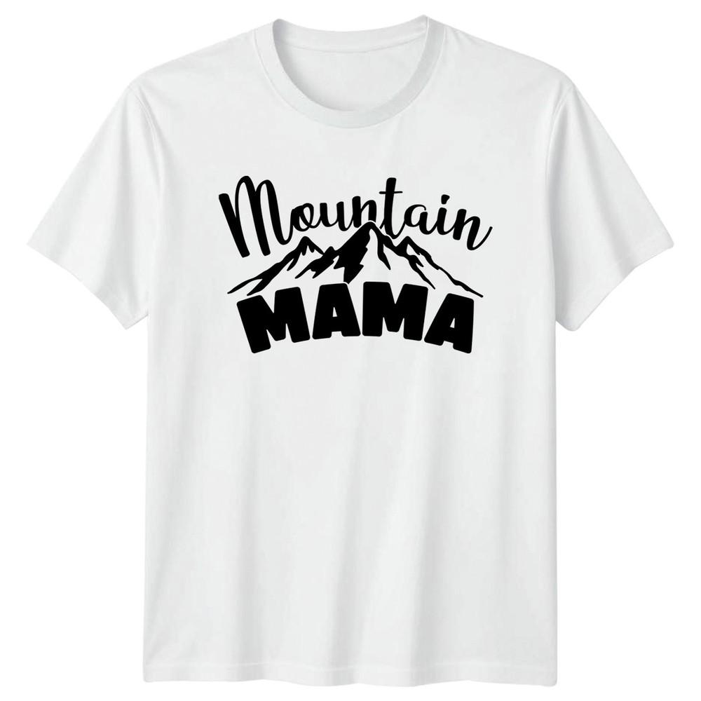 Mountain Mama Unisexs TShirt Hiking Outdoors Nature Mothers Day Gift For Her S