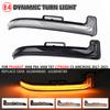 For Peugeot 3008 5008 2017 2018    LED Dynamic Turn Signal Lights Side Mirror Indicator Blinker Light