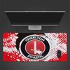 Charlton Athletic Mauspads, Große Gaming-Schreibtischmatte, Rutschfestes XXL-Mauspad für Laptop & Tablet, Mini-PC-Spielmatte mit Genähten Kanten