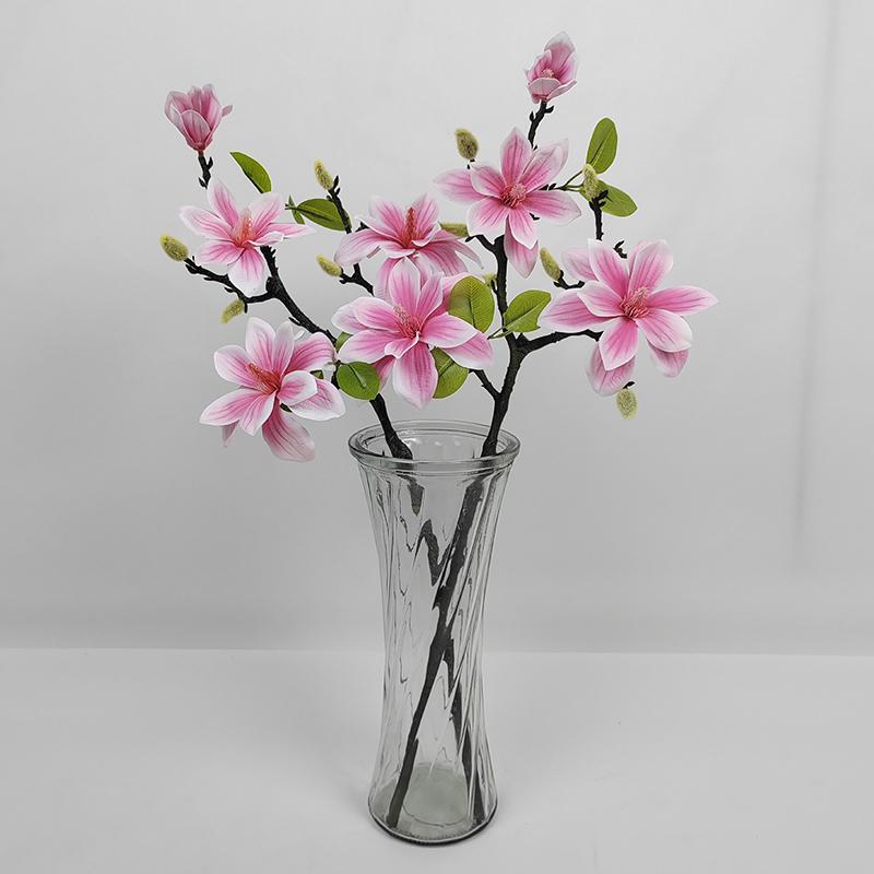 4 Sztuczne Kwiaty Magnolii Kwiaty Sztuczne w Stylu Chińskim Dekoracja Salonu Dekoracja Aranżacji Kwiatowej na Stół