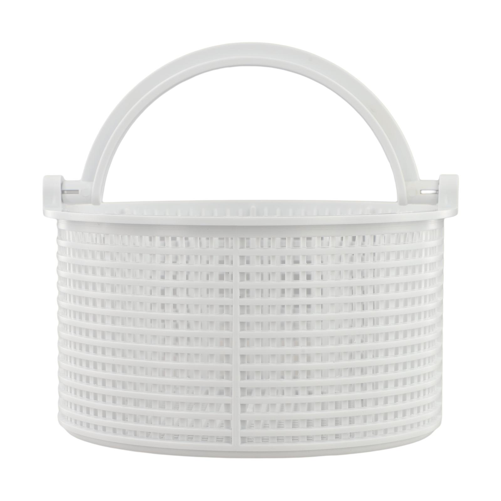 

Efficient Debris Capture Skimmer Basket Collects Leaves And Debris White