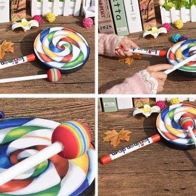 Lollipop Drum Baby Kids Mallet Music Rhythm Instruments for Early Education Toy