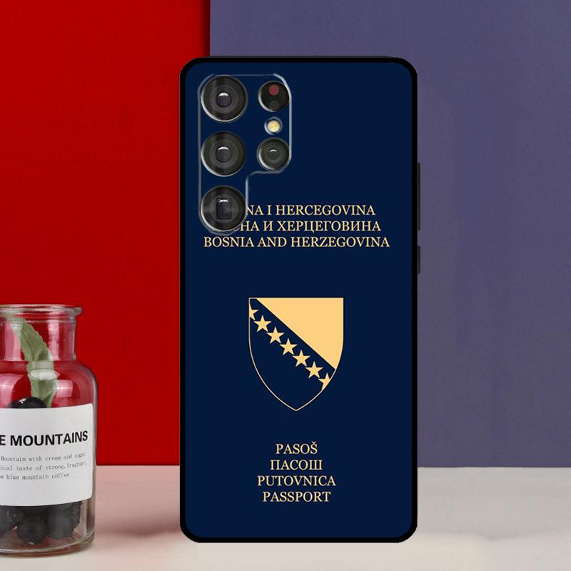 Bosnien Flagge Hülle Für Samsung Galaxy S21 S22 S23 Ultra Plus S8 S9 S10 Note 10 20 Ultra S21 FE S20 FE Abdeckung