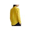 Polo Ralph Lauren Solid Logo Single-Breasted Long Sleeve Shirt Women Shirts Yellow WMPOSHTNDO20757730