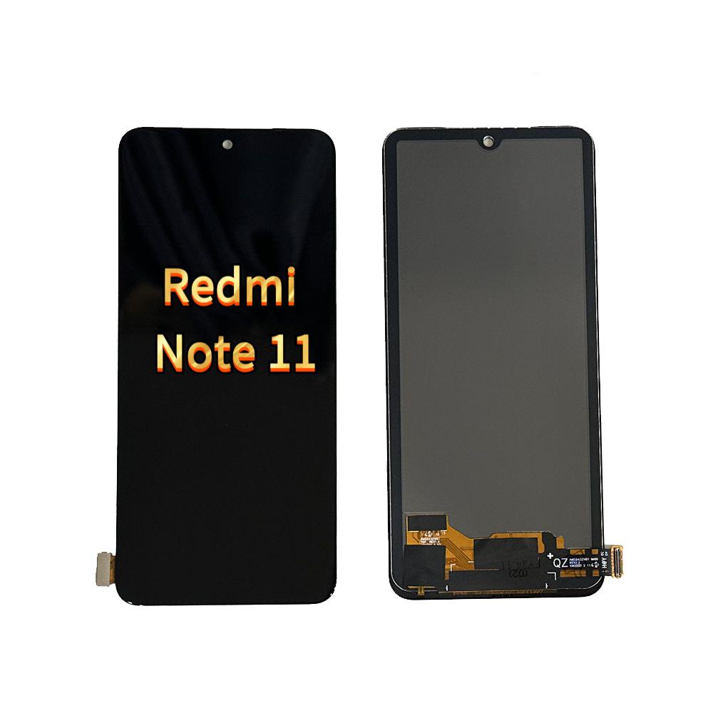 

Полный комплект ЖК-экрана и дигитайзера для Redmi Note 11;черный; + Инструменты