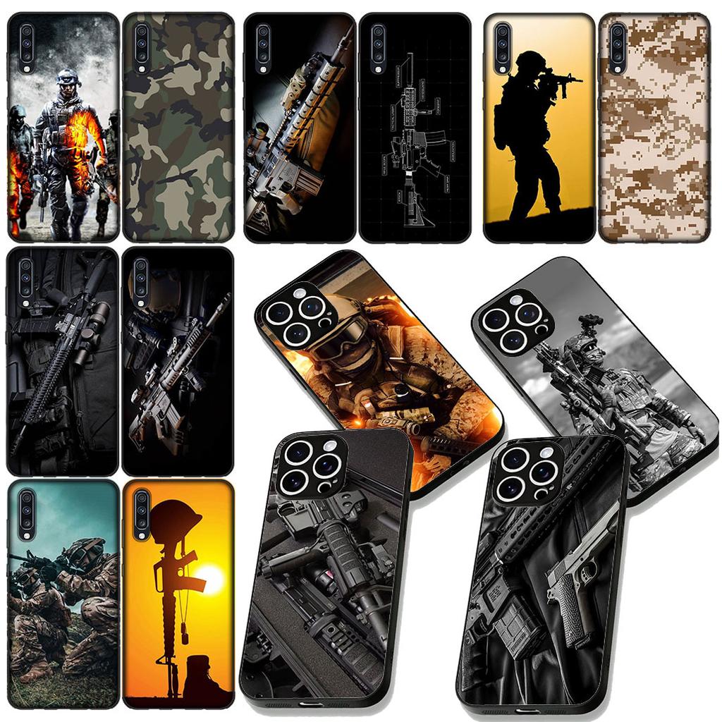 Camo Military Army Camouflage Pattern Phone Case for Apple iPhone 12 13 Mini XS 11 Pro Max 7 8 Plus + XR 8+ X SE 2020 SE3 Cover