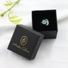 Half Moon Aqua Chalcedony Silver Ring, 100% 925 Sterling Silver Handmade Jewelry, Unisex Jewelry Ar8929