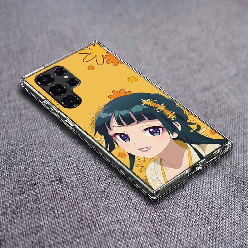The Apothecary Diaries Phone Case For Samsung Galaxy S24 S23 S21 S20 FE S22 S26 Ultra S25 Edge S10 Plus Cover Clear TPU Capa She
