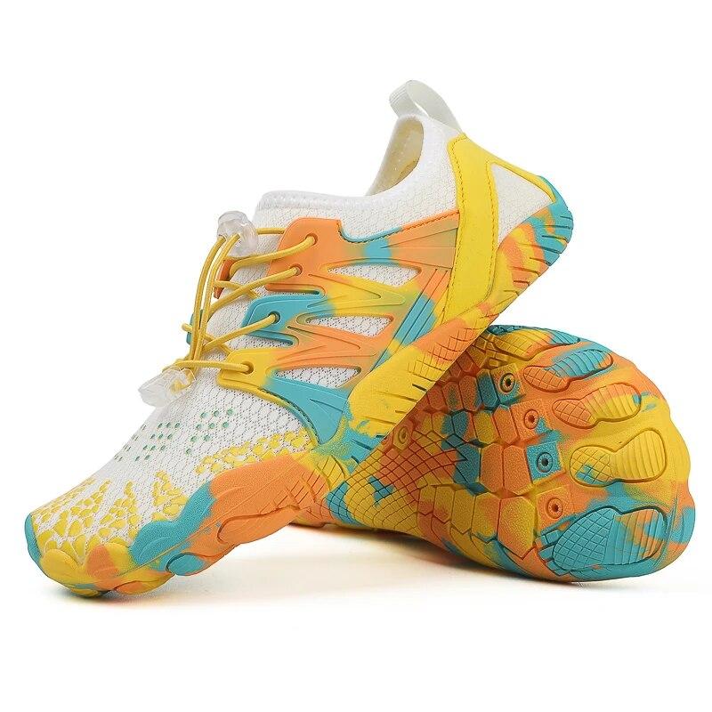 Men's Quick Drying Water Sports Shoes Barefoot Breathable Wading Sneakers Slip-on Aqua Shoes Pool Beach Surfing Swimming