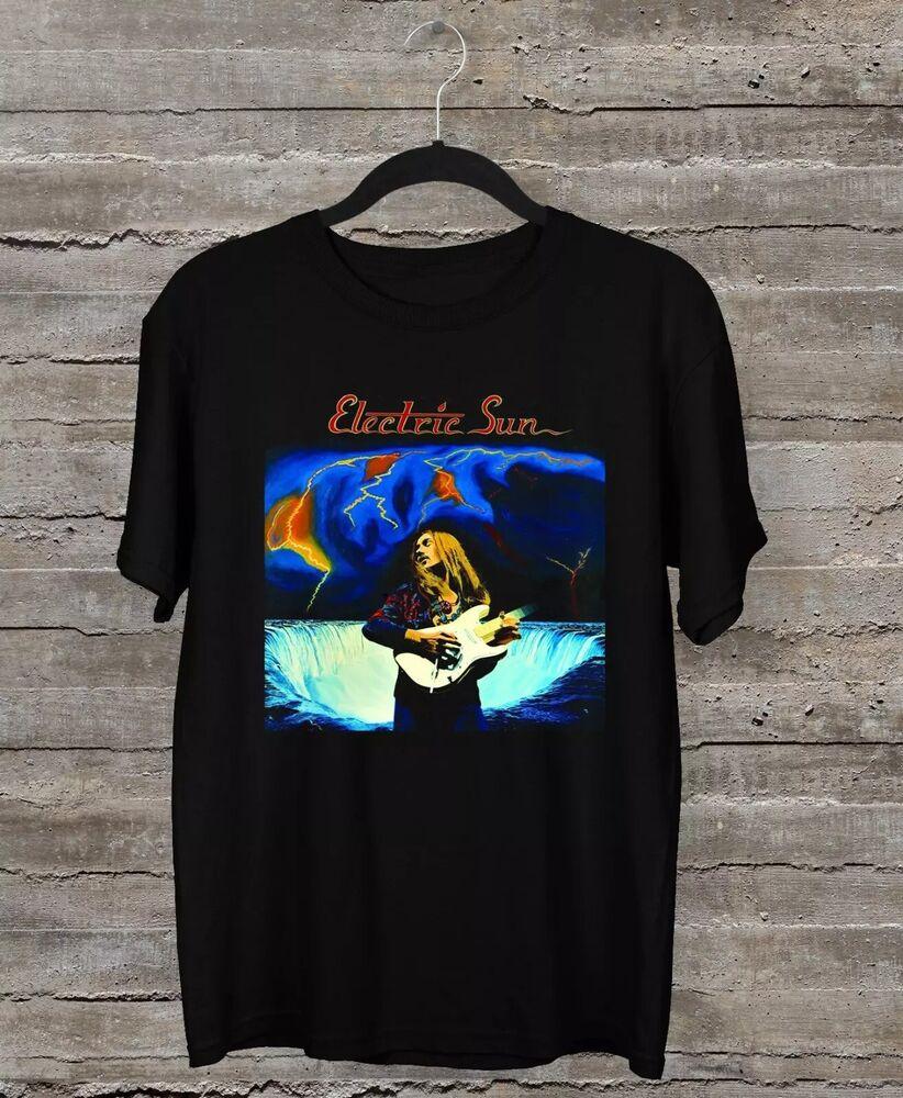 Uli Jon Roth Electric Sun альбом черная футболка Унисекс Все размеры Унисекс Футболка XXXXL