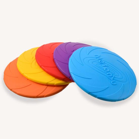 Yousheng Hundewerferscheibe Reißfest Gute Zähigkeit Interaktiv Exquisit Zartes Sportwerkzeug TPR Lustiges Flugobjekt Hundespielzeug für Welpen