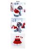 New Year Cross-border Christmas Pet Clothes - Classic Winter Old Man Style Dog Outfit with Dress & Headwear
