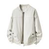 Men's Slim Fit Baseball Collar Jacket - Spring/Autumn Korean Style Casual Outerwear