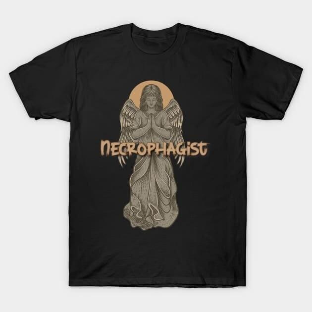 Necrophagist All Size Black Cotton Tshirt Gift For Fan Unisex T-Shirt S