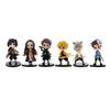 Q Posket Figur Dämonentöter Mini-Figur 6 Stück/12 Stück/Sets Kimetsu No Yaiba Kleine PVC-Puppen Schreibtischdekoration