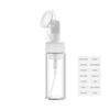 Silicone Facial Cleansing Brush Foam Bottle Container Travel Bottle