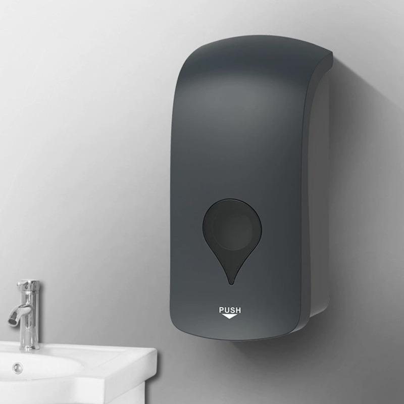 Dispensador de jabón líquido montado en pared para baño, botella de gran capacidad 1000ml