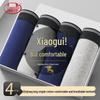 Langsha Men's Antibacterial Breathable Boxer Briefs 4-Pack