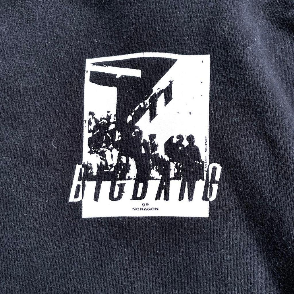 [USED] NONA9ON×BIGBANG visual print hoodie