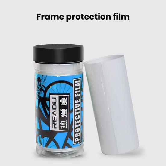 Ochranná páska na rám kola TPU Ochranná fólie Odolná proti poškrábání Nezanechává zbytky Snadná instalace Univerzální Průhledná Ochranná fólie na rám kola