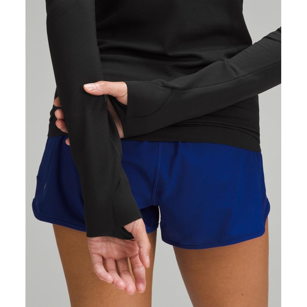 Lululemon Swiftly Tech Long Sleeve Shirt 2.0  Hip Length Black Black
