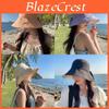 Womens Casual Wide Brim Sun Hat With Bowknot For Sunshade And Breathability